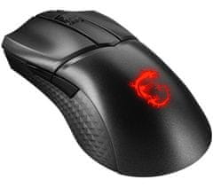 MSI Gaming Mouse CLUTCH GM31 Lightweight Wireless/ brezžična/ polnilna/ 12.000 dpi/ RGB osvetlitev/ 6 gumbov/ USB