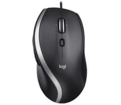 Logitech M500s Advanced Corded Mouse. 7 gumbov, črna, 400-4000 dpi