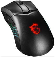 MSI Gaming Mouse CLUTCH GM51 Lightweight Wireless/ brezžična/ polnilna/ 26.000 dpi/ RGB osvetlitev/ 6 gumbov/ USB