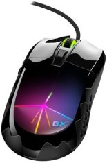 Genius GX Gaming Scorpion M715, Miška, igralna, žična, optična, 3D RGB osvetlitev, 800-7200DPI, 6 gumbov, USB, črna