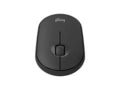 Logitech Pebble Mouse 2 M350s/Contemporary/Optical/4,000 DPI/Wireless Bluetooth/Graphite