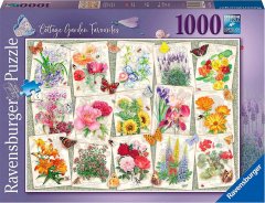 Ravensburger Puzzle Najljubše rože podeželskih vrtov 1000 kosov