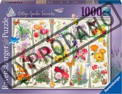 Ravensburger Puzzle Najljubše rože podeželskih vrtov 1000 kosov