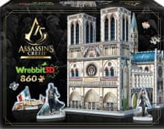 Wrebbit 3D sestavljanka Assassin's Creed Unity: Notre-Dame 860 kosov