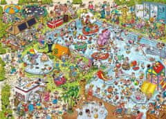 Ravensburger Puzzle Ray's Comic Holiday Resort 3: Pool 1000 kosov