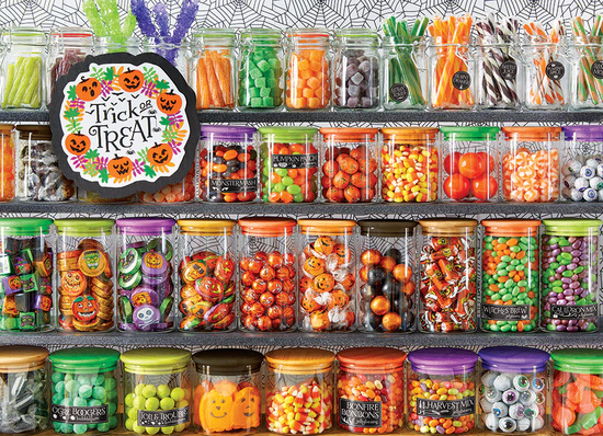 Cobble Hill Puzzle Halloween: Trick or Treat 1000 kosov