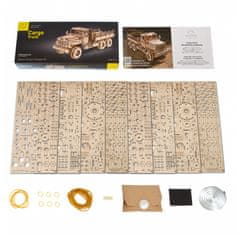 UGEARS 3D lesena mehanska sestavljanka tovornjak CARGO