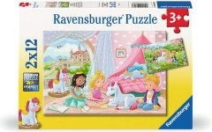 Ravensburger Sestavljanka Kraljevi prijatelji 2x12 kosov