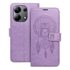 OEM MEZZO Knjižni ovitek za XIAOMI Redmi Note 13 4G dreamcatcher vijolična