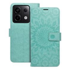 OEM MEZZO Knjižni ovitek za XIAOMI Redmi Note 13 Pro 5G mandala green