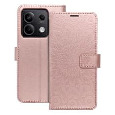 OEM MEZZO Knjižni ovitek za XIAOMI Redmi Note 13 5G mandala zlato roza