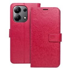 OEM MEZZO Knjižni ovitek za XIAOMI Redmi Note 13 4G mandala magenta