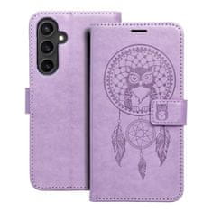 OEM MEZZO Kovček za knjigo za SAMSUNG S23 FE dreamcatcher vijolična