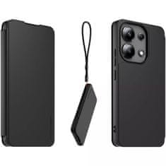 Izdelano za Xiaomi Knjižni ovitek s torbico za Xiaomi Redmi Note 13 4G Black