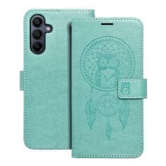 OEM MEZZO Kovček za knjigo za SAMSUNG A15 4G / A15 5G dreamcatcher green