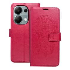 OEM MEZZO Knjižni ovitek za XIAOMI Redmi Note 13 Pro 4G / POCO M6 Pro 4G dreamcatcher magenta