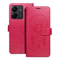 OEM MEZZO Knjižni ovitek za XIAOMI Redmi 13C / POCO C65 mandala magenta