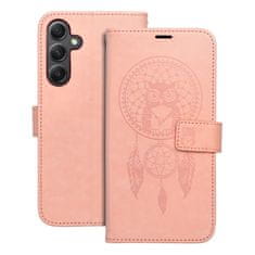 OEM MEZZO Kovček za knjigo za SAMSUNG A35 5G dreamcatcher peach fuzz