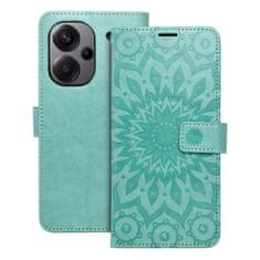 OEM MEZZO Knjižni ovitek za XIAOMI Redmi Note 13 Pro Plus 5G mandala green