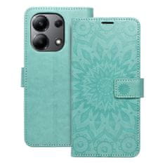 OEM MEZZO Knjižni ovitek za XIAOMI Redmi Note 13 4G mandala green