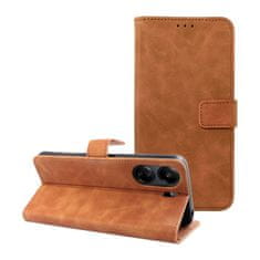 OEM TENDER Knjižno ohišje za XIAOMI Redmi 13C / POCO C65 brown