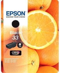 Epson enojni paket črnega črnila 33 Claria Premium C13T33314012