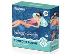 Toys Bestway plavalni fotelj ležalnik za vodo viseča mreža Comfort Plush 145x87 cm 43555