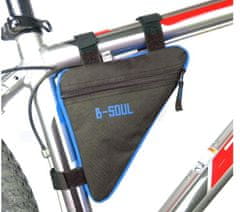 B-SOUL Multipack 2pcs Triangle 1.0 frame bag črno-modra