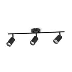 LAMBARIO 3xGU10 MAX7W BLACK CELING LIGHTING FIXTURE