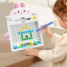 WOOPIE WOOPIE Otroška Montessori magnetna tabla MagPad Rabbit