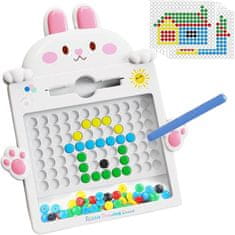WOOPIE WOOPIE Otroška Montessori magnetna tabla MagPad Rabbit
