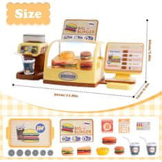 WOOPIE WOOPIE Shop Restavracija hitre prehrane Mini burger trgovina "BIG BURGER"