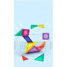 WOOPIE  Tangram Magnetni 3D puzzle bloki