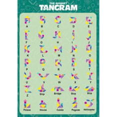 WOOPIE  Tangram Magnetni 3D puzzle bloki