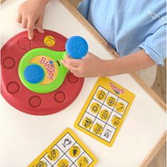 WOOPIE Družinska namizna igra WOOPIE Bingo z ustreznimi žetoni