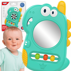 WOOPIE WOOPIE BABY Sensory Toy Teether Dino Mirror