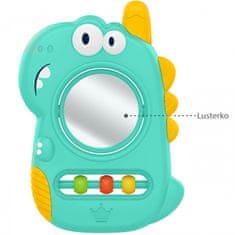 WOOPIE WOOPIE BABY Sensory Toy Teether Dino Mirror