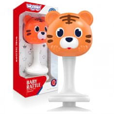 WOOPIE WOOPIE BABY Orange Tiger Rattle 0m+