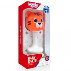 WOOPIE WOOPIE BABY Orange Tiger Rattle 0m+