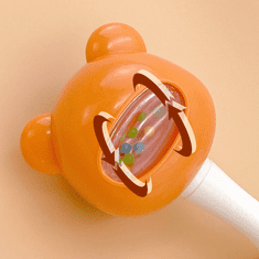 WOOPIE WOOPIE BABY Orange Tiger Rattle 0m+