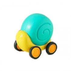 WOOPIE WOOPIE Pulling Snail 4-v-1 Čutine Sensory Gears Launcher + majhen avto