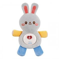 WOOPIE WOOPIE BABY Interaktivni plišasti dojenček Cuddly Light Sound Bunny Sleeper Blue