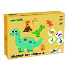 Tooky Toy TOOKY TOY Magnetna sestavljanka dinozavri