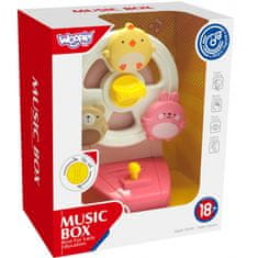WOOPIE WOOPIE BABY Music Box Vrtiljak živali Izobraževalna glasbena igrača