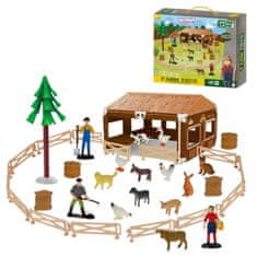 WOOPIE WOOPIE Komplet za kmetijo Little Farmer Homestead Set + živali in dodatki