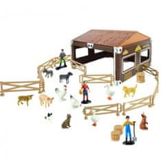 WOOPIE WOOPIE Komplet za kmetijo Little Farmer Homestead Set + živali in dodatki