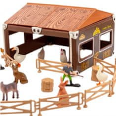 WOOPIE WOOPIE Komplet za kmetijo Little Farmer Homestead Set + živali in dodatki