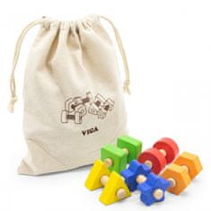 Viga Toys VIGA Nuts and Bolts Match and Twist Activity Toy