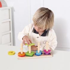 Tooky Toy Igrača za igrače XXL Montessori izobraževalni 7v1 senzorični 25-30 mesecev.