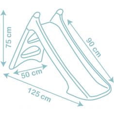 Smoby SMOBY LITTLE slide XS Modra 90 cm